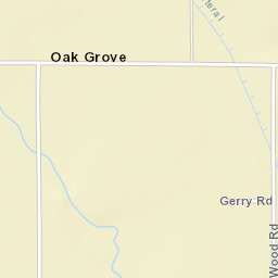 Oak Grove Colorado Street Map