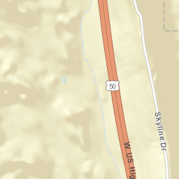 Skyline Drive Cañon City CO 81212 Street Map