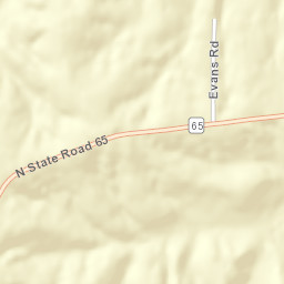 6797 North Main Street Hazleton IN Street Map