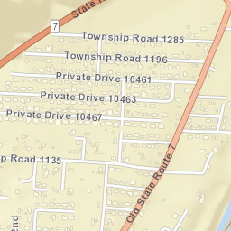 Riverside Terrace Ohio Street Map