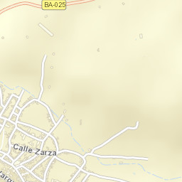 Higuera de Vargas Street Map