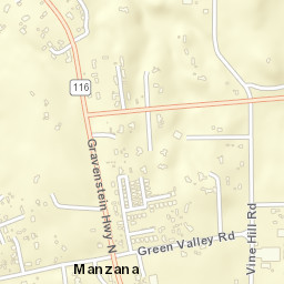 Sousa Corners California Street Map