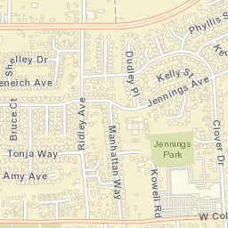 1817-1831 Guerneville Road, Santa Rosa, CA Street Map