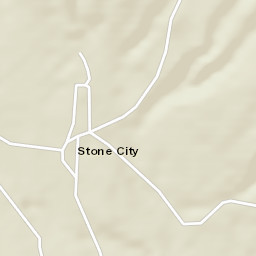 Stone City Colorado Street Map