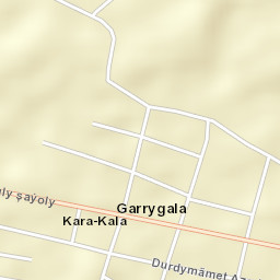 Magtymguly Street Map