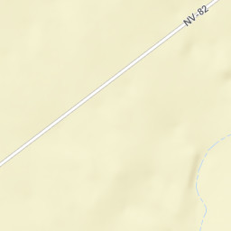 NV-82 Manhattan, Nevada Street Map