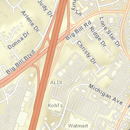 2195 Ridge Drive, Arnold, MO 63010 Street Map