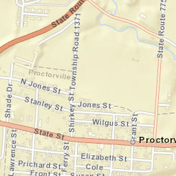 Sunny Acres Ohio Street Map