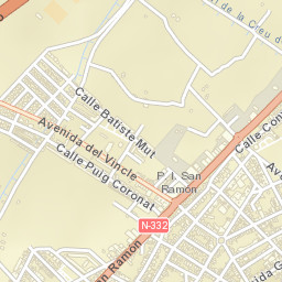 El Campello Street Map