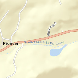 Pioneer California Street Map