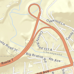 Symmes Park Ohio Street Map