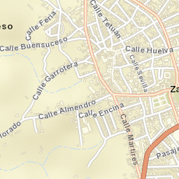 Zafra Street Map