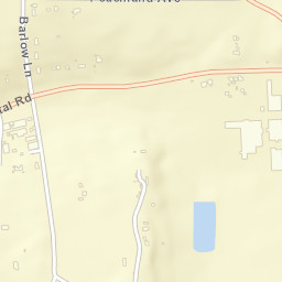 Barlow California Street Map