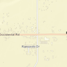 Riccas Corner California Street Map