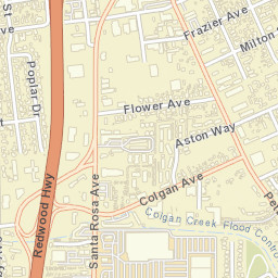 1089 Santa Rosa Avenue, Santa Rosa, CA  Street Map