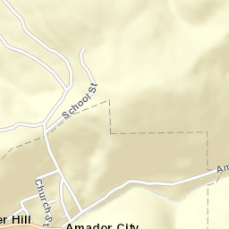 Bunker Hill California Street Map