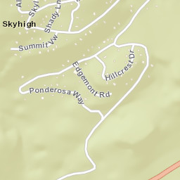 Skyhigh California Street Map