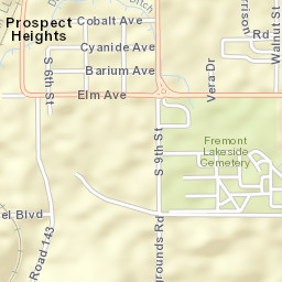 Co Rd 143 Street Map