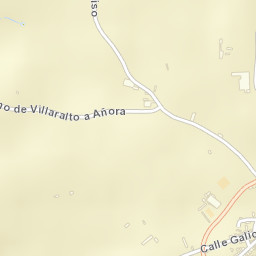 Añora Street Map