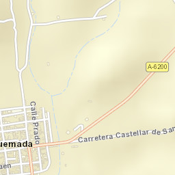 Aldeaquemada Street Map