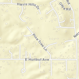 Hurlbut California Street Map