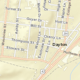 203 Old Virginia 42 Business, Dayton, VA Street Map