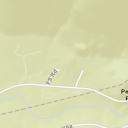 Peaceful Pines California Street Map