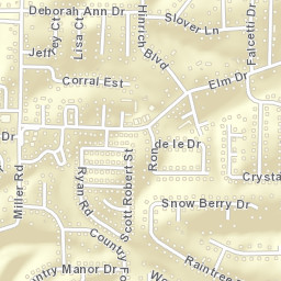 2204 Country Forest Drive, Imperial, MO Street Map
