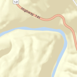 CO-141 Paradox, Colorado Street Map