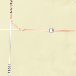 Highway 18, Amsterdam, MO 64723, USA Street Map