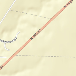 State Highway 13, Clinton, MO 64735 Street Map