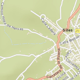 Siles Street Map