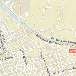 Novelda Street Map