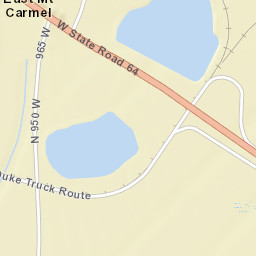 965 West, Vincennes, IN 47591, America Street Map