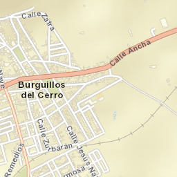 Burguillos del Cerro Street Map