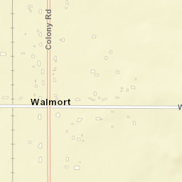 Walmort California Street Map