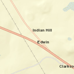 Edwin California Street Map