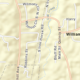 Williamsburg Colorado Street Map