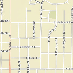125 East Hulse Street, McPherson, KS Street Map