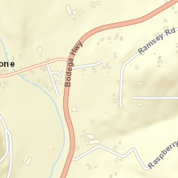 Freestone California Street Map