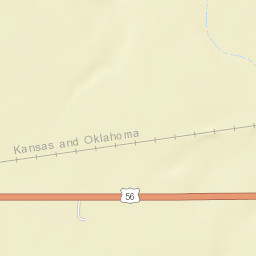 1720-1726 West Kansas Avenue, McPherson Street Map