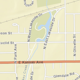 Lakeside Drive McPherson KS 67460 Street Map