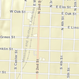 114 West Jefferson Street, Clinton, MO Street Map