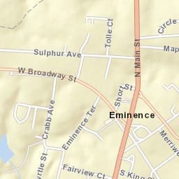 162 West Broadway Eminence KY 40019 Street Map