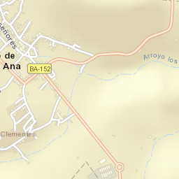 Valle de Santa Ana Street Map