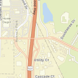 Wilfred California Street Map