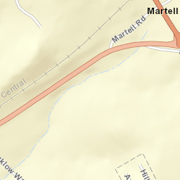 Martell California Street Map