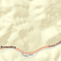 Bonnefoy California Street Map