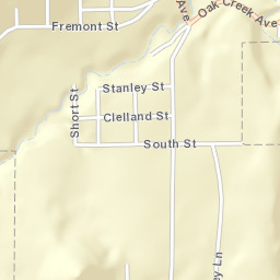 100-198 Fremont Street, Florence, CO Street Map