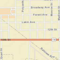 901-999 Madison St, Great Bend, KS 67530 Street Map